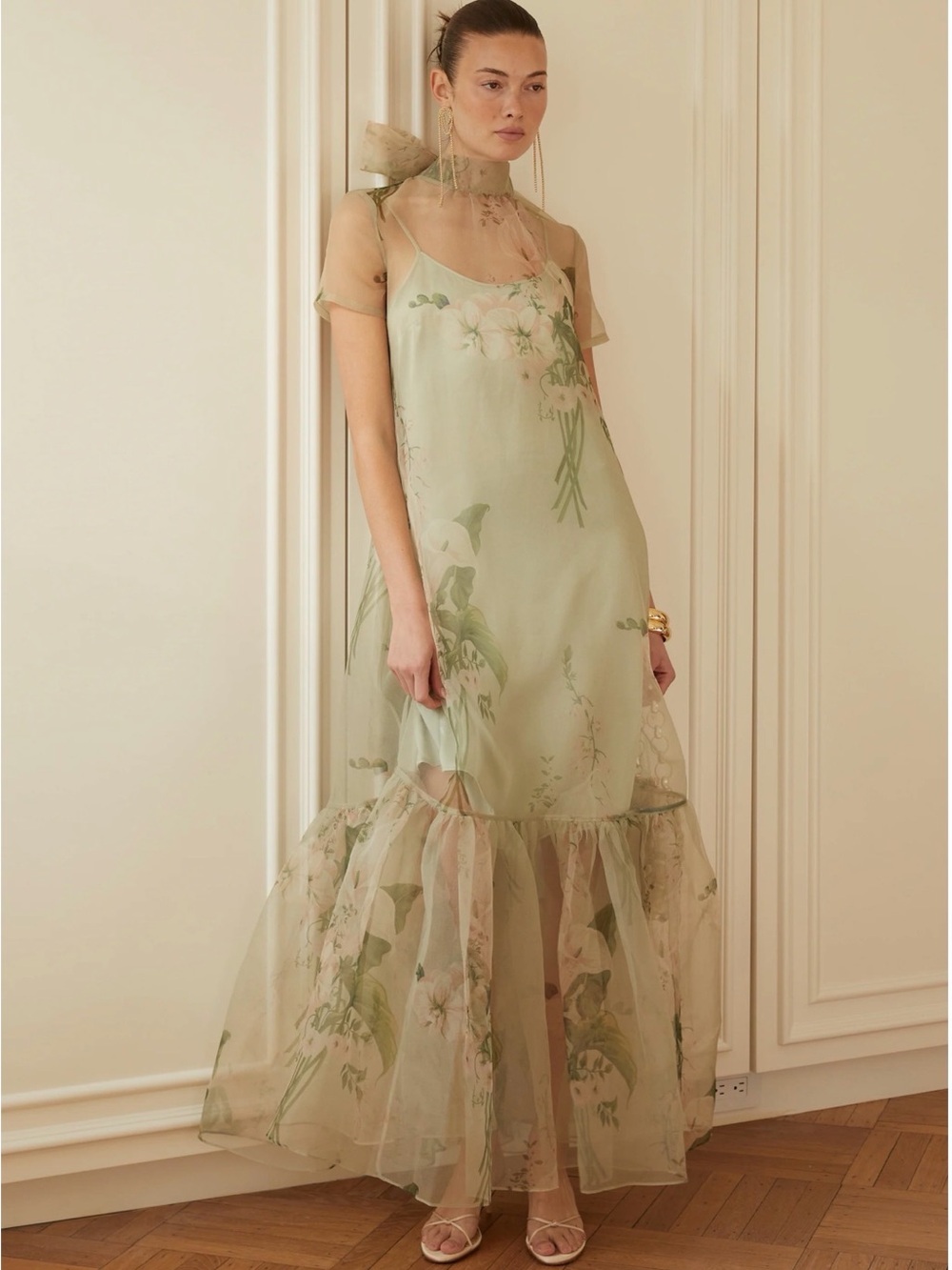 CAARA FEW MODA from The Ted Baker Factory
Melody Dress - Sage Green XL